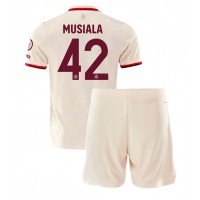 Bayern Munich Jamal Musiala #42 Tredje Dräkt Barn 2024-25 Kortärmad (+ Korta byxor)